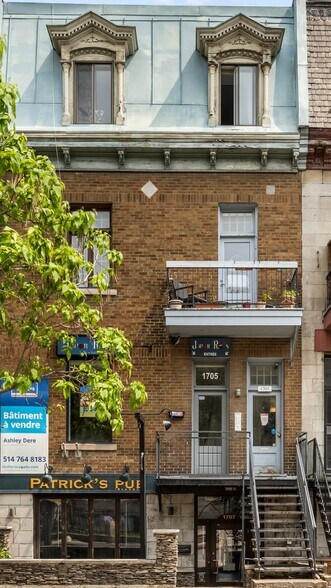 1703-1707 Saint-Denis Rue, Montréal, QC à vendre - Photo de l’immeuble – Image 2 sur 13