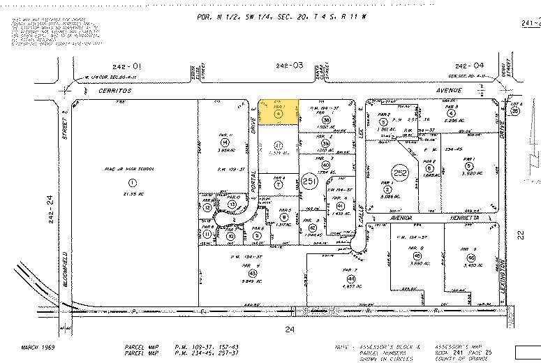 4274 Cerritos Ave, Los Alamitos, CA à louer - Plan cadastral – Image 2 sur 20