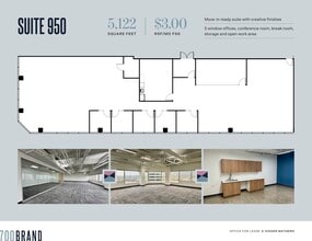 700 N Brand Blvd, Glendale, CA à louer Plan d’étage– Image 1 sur 6