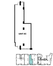 490-500 Front St E, Toronto, ON à louer Plan d’étage– Image 2 sur 2