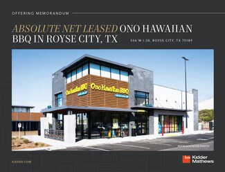 Plus de détails pour 506 W Interstate 30, Royse City, TX - Local commercial à vendre