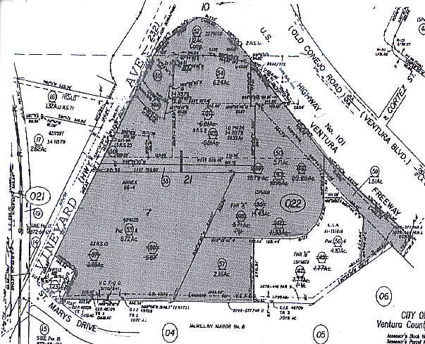 300 East Esplanade Dr, Oxnard, CA à louer - Plan cadastral – Image 2 sur 12