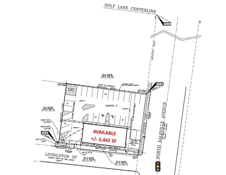 609 N Daleville Ave, Daleville, AL à louer - Plan de site – Image 3 sur 3