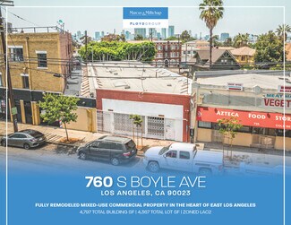 Plus de détails pour 760 S Boyle Ave, Los Angeles, CA - Local commercial à vendre