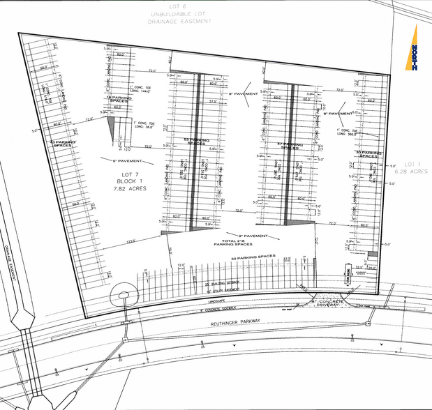 1120 Reuthinger Pkwy, Laredo, TX à louer - Plan de site – Image 3 sur 3