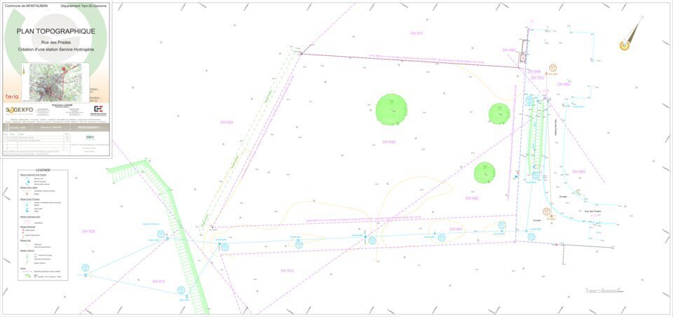 Rue Des Prades, Montauban à vendre - Plan de site – Image 3 sur 3