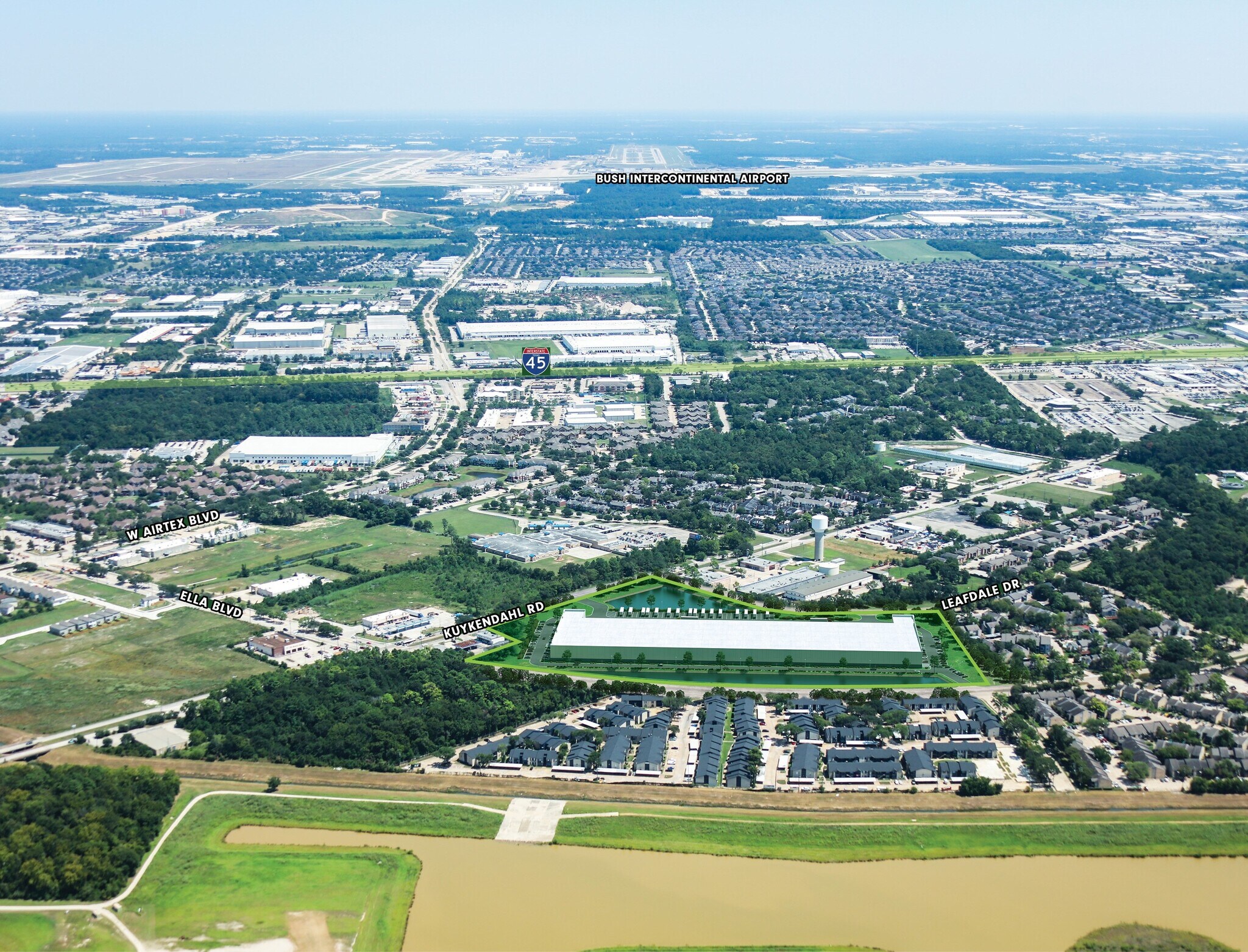14410 Ella Blvd, Houston, TX à louer Aérien– Image 1 sur 5