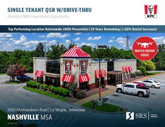 Plus de détails pour 5001 Murfreesboro Rd, La Vergne, TN - Local commercial à vendre