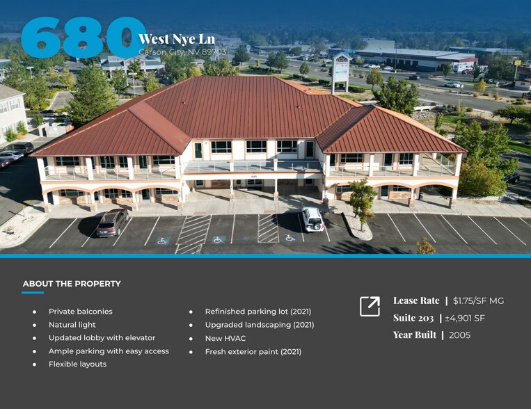 680 W Nye Ln, Carson City, NV à louer - Photo de l’immeuble – Image 2 sur 5