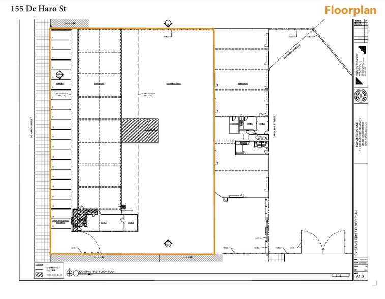 155 De Haro St, San Francisco, CA à louer - Plan d’étage – Image 1 sur 5