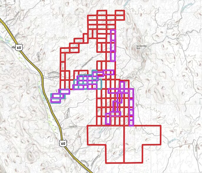 Blue Tank Rd, Wickenburg, AZ à vendre - Plan cadastral – Image 2 sur 4