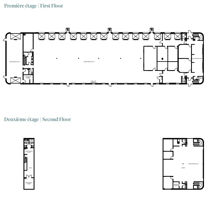5005 Gilmore, Montréal, QC à louer Plan d’étage– Image 1 sur 1