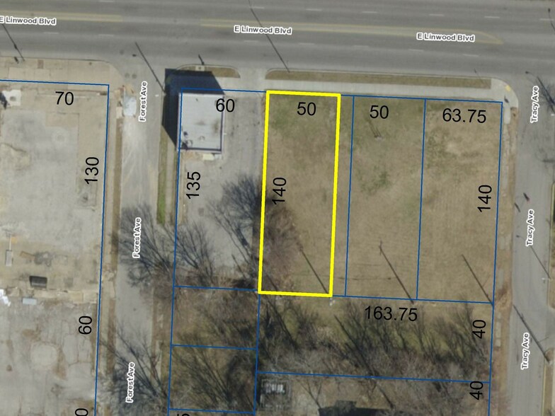 1205-1207-17 E Linwood Blvd portefeuille de 2 biens à vendre sur LoopNet.fr - Photo principale – Image 1 sur 2