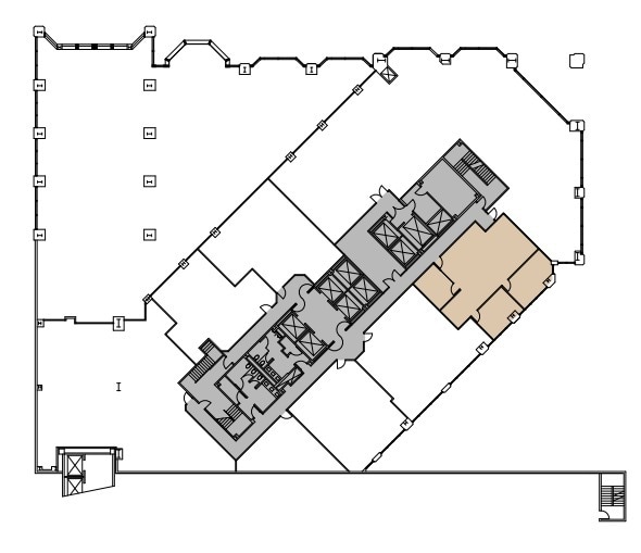 501 W Broadway, San Diego, CA à louer Plan d’étage– Image 1 sur 1