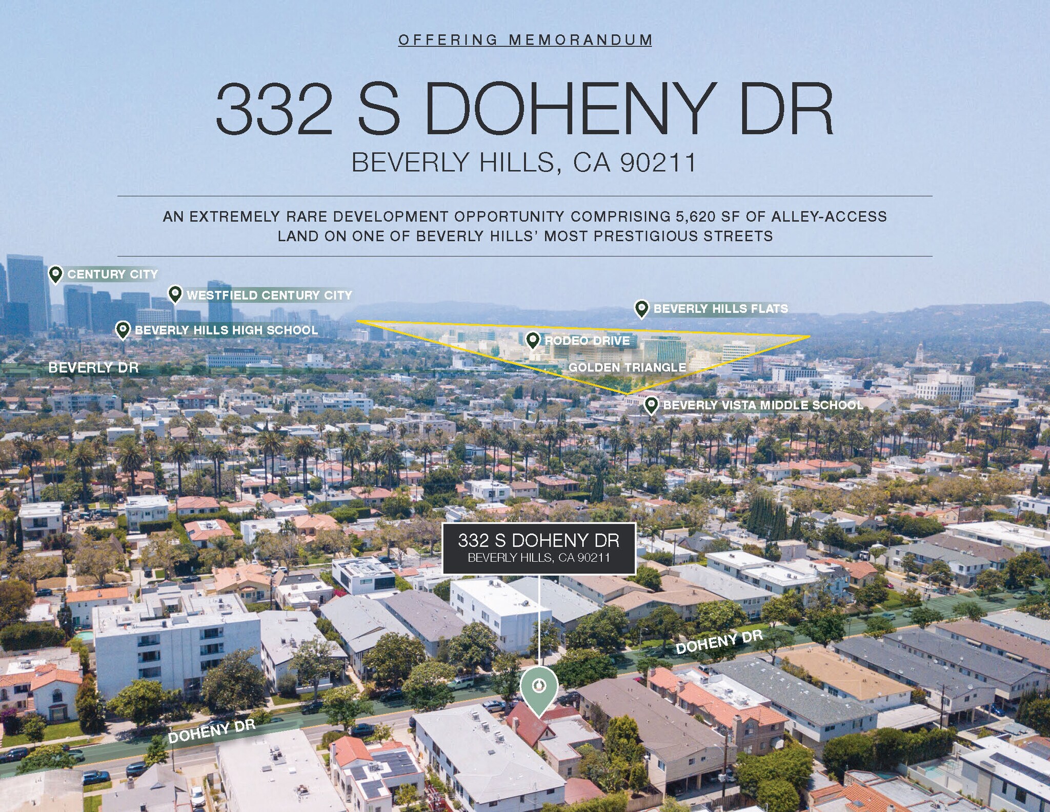 332 S Doheny Dr, Beverly Hills, CA à vendre Photo de l’immeuble– Image 1 sur 15