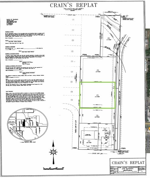 1105 Bob Courtway Dr, Conway, AR à vendre - Plan cadastral – Image 1 sur 1
