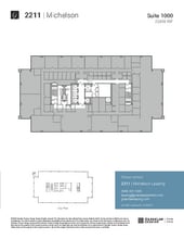 18301 Von Karman Ave, Irvine, CA à louer Plan d’étage– Image 1 sur 1