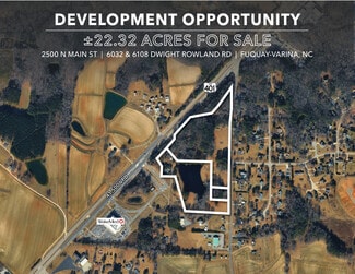 Plus de détails pour 6032 Dwight Rowland Rd, Fuquay Varina, NC - Terrain à vendre