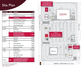1171-1291 N State St, San Jacinto, CA à louer Plan de site– Image 1 sur 1