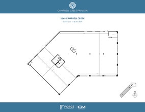 2240 Campbell Creek Blvd, Richardson, TX à louer Plan d’étage– Image 2 sur 2