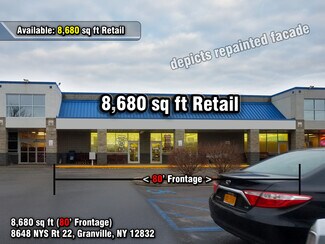Plus de détails pour 8648 State Route 22, Granville, NY - Local commercial à louer