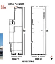 613-617 W Roosevelt Rd, Chicago, IL à louer Plan d’étage– Image 1 sur 1