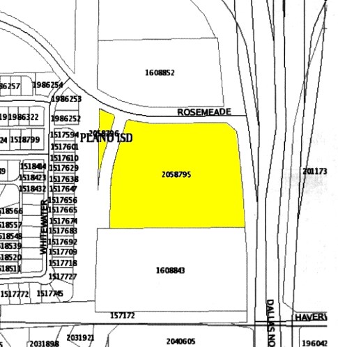 19111 N Dallas Pky, Dallas, TX à louer - Plan cadastral – Image 2 sur 7