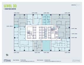 1221 McKinney St, Houston, TX à louer Plan d’étage– Image 1 sur 1