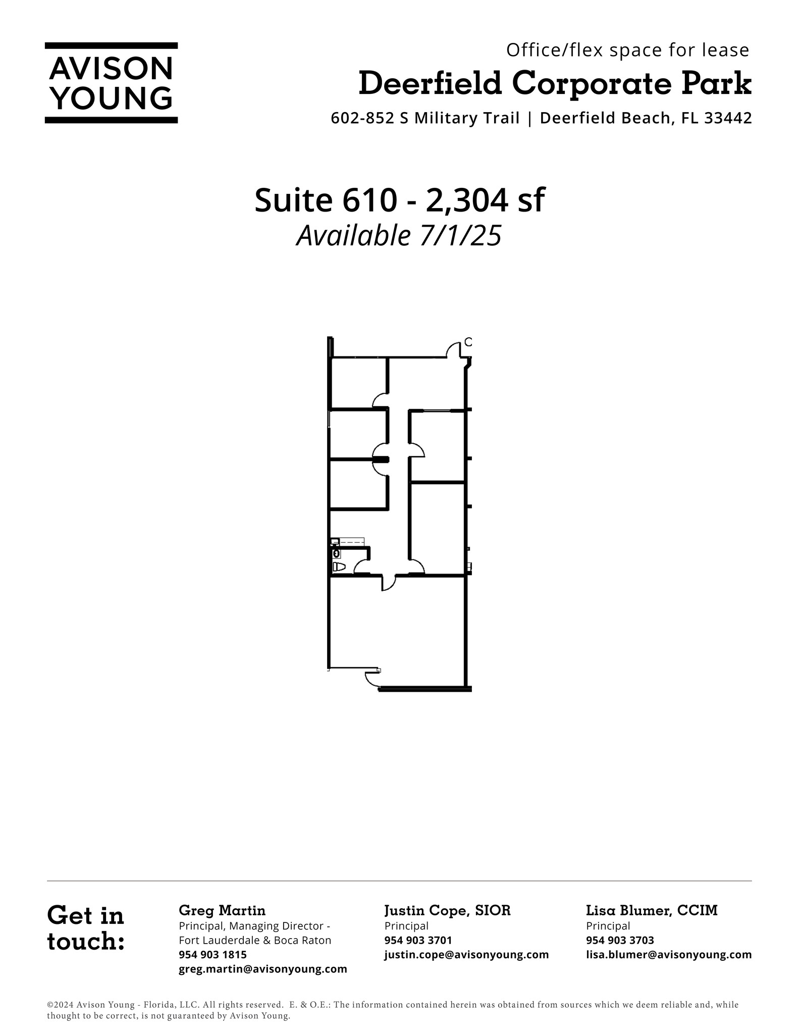 602 S Military Trl, Deerfield Beach, FL à louer Plan de site– Image 1 sur 1