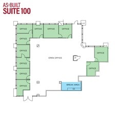 7676 Hazard Center Dr, San Diego, CA à louer Plan d’étage– Image 1 sur 1