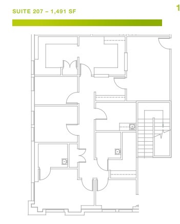 15721-15725 Pomerado Rd, Poway, CA à louer Plan d’étage– Image 1 sur 1