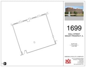 1699 Wall St, Mount Prospect, IL à louer Plan de site– Image 1 sur 1
