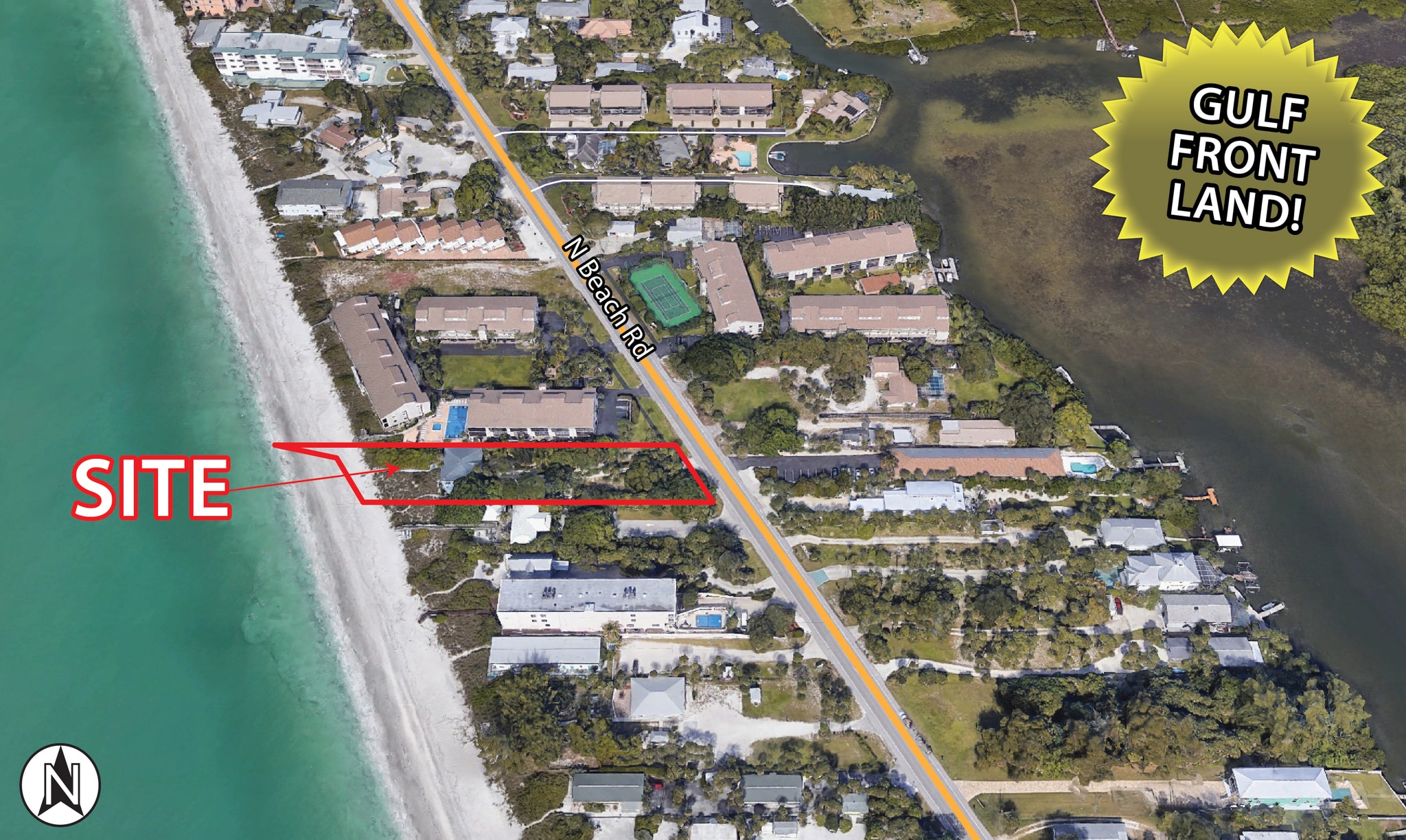 2630 N Beach Rd, Englewood, FL à vendre Aérien– Image 1 sur 11