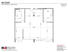 900 E Indiantown Rd, Jupiter, FL à louer Plan d’étage– Image 2 sur 3