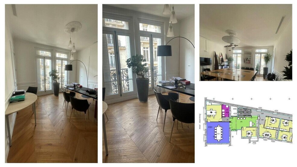 18 Rue Marbeuf, Paris à louer - Plan d’étage – Image 2 sur 2