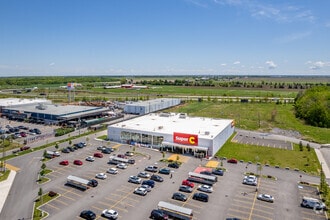 300-420 Rue Edmour-Daoust, Beauharnois, QC - VUE AÉRIENNE  vue de carte