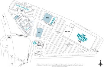 905 El Camino Real, Atascadero, CA à louer Plan de site– Image 1 sur 1