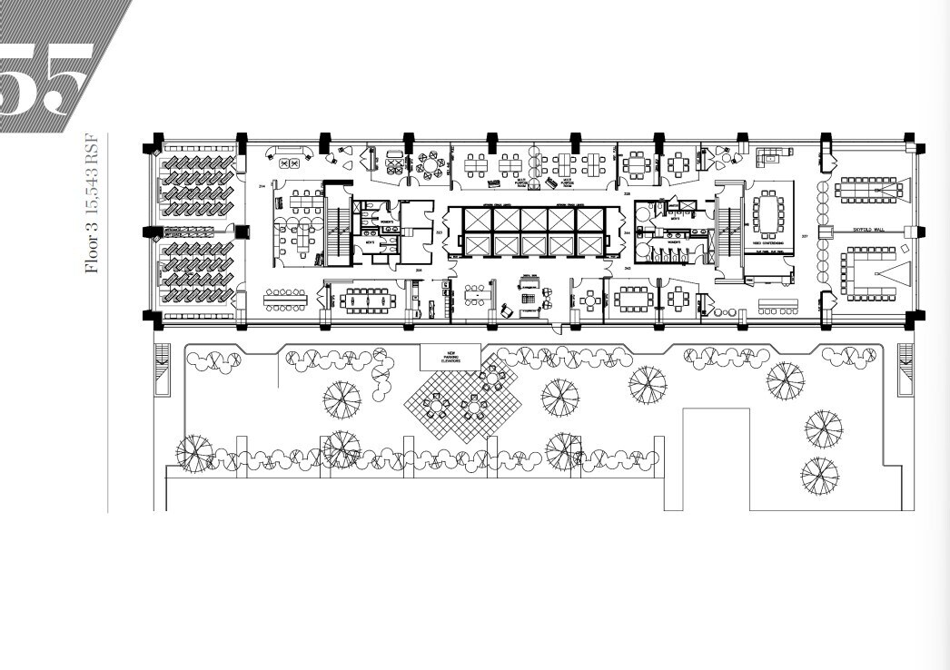 55 Bloor St W, Toronto, ON à louer Plan d’étage– Image 1 sur 1