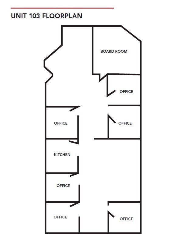 1661 Portage Av, Winnipeg, MB à louer Plan d’étage– Image 1 sur 5
