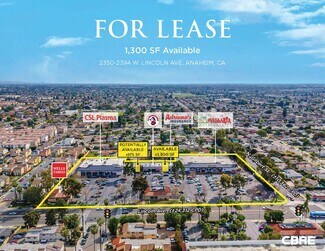 Plus de détails pour 2360-2394 W Lincoln Ave, Anaheim, CA - Local commercial à louer