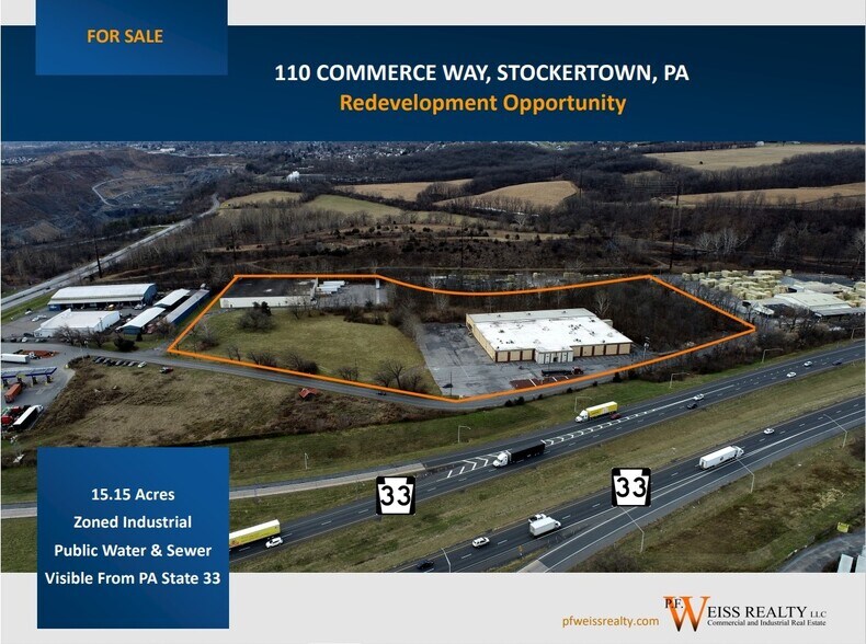108 Commerce Way, Easton, PA à vendre - Photo de l’immeuble – Image 2 sur 11