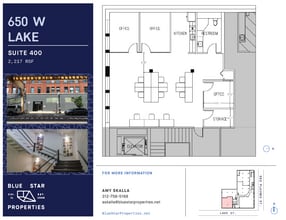 650 W Lake St, Chicago, IL à louer Plan d’étage– Image 1 sur 9
