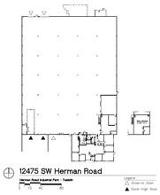 12475 SW Herman Rd, Tualatin, OR à louer Plan de site– Image 1 sur 4