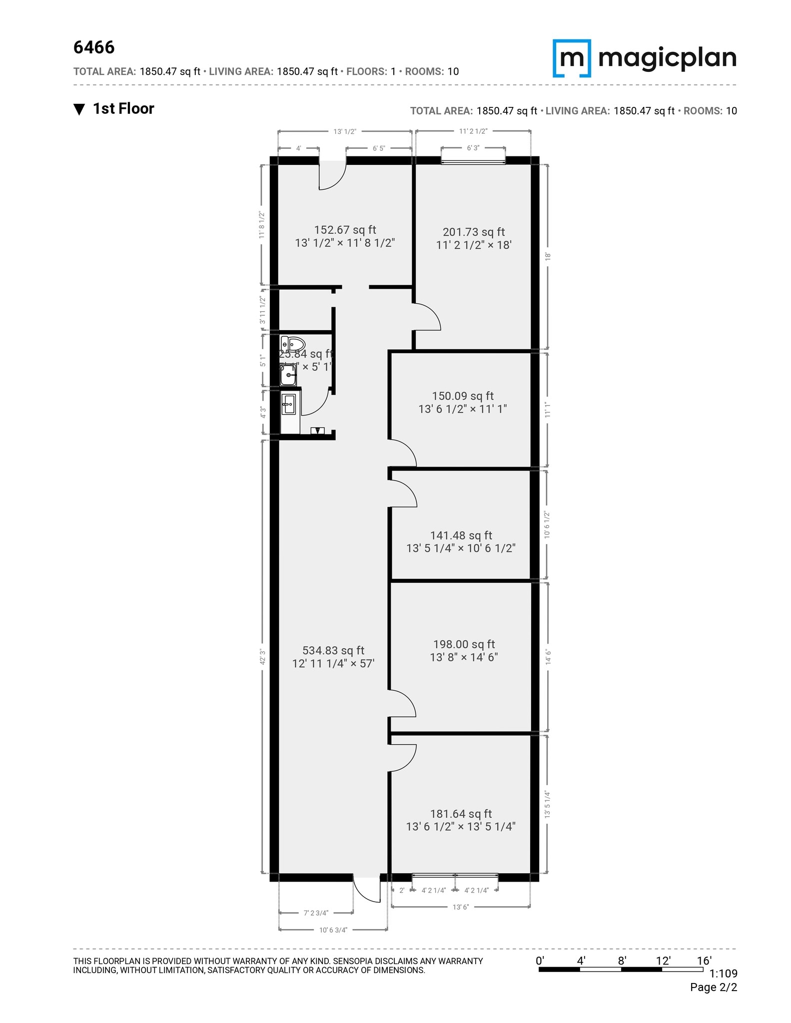 6400-6464 NW 5th Way, Fort Lauderdale, FL à louer Plan d’étage– Image 1 sur 1