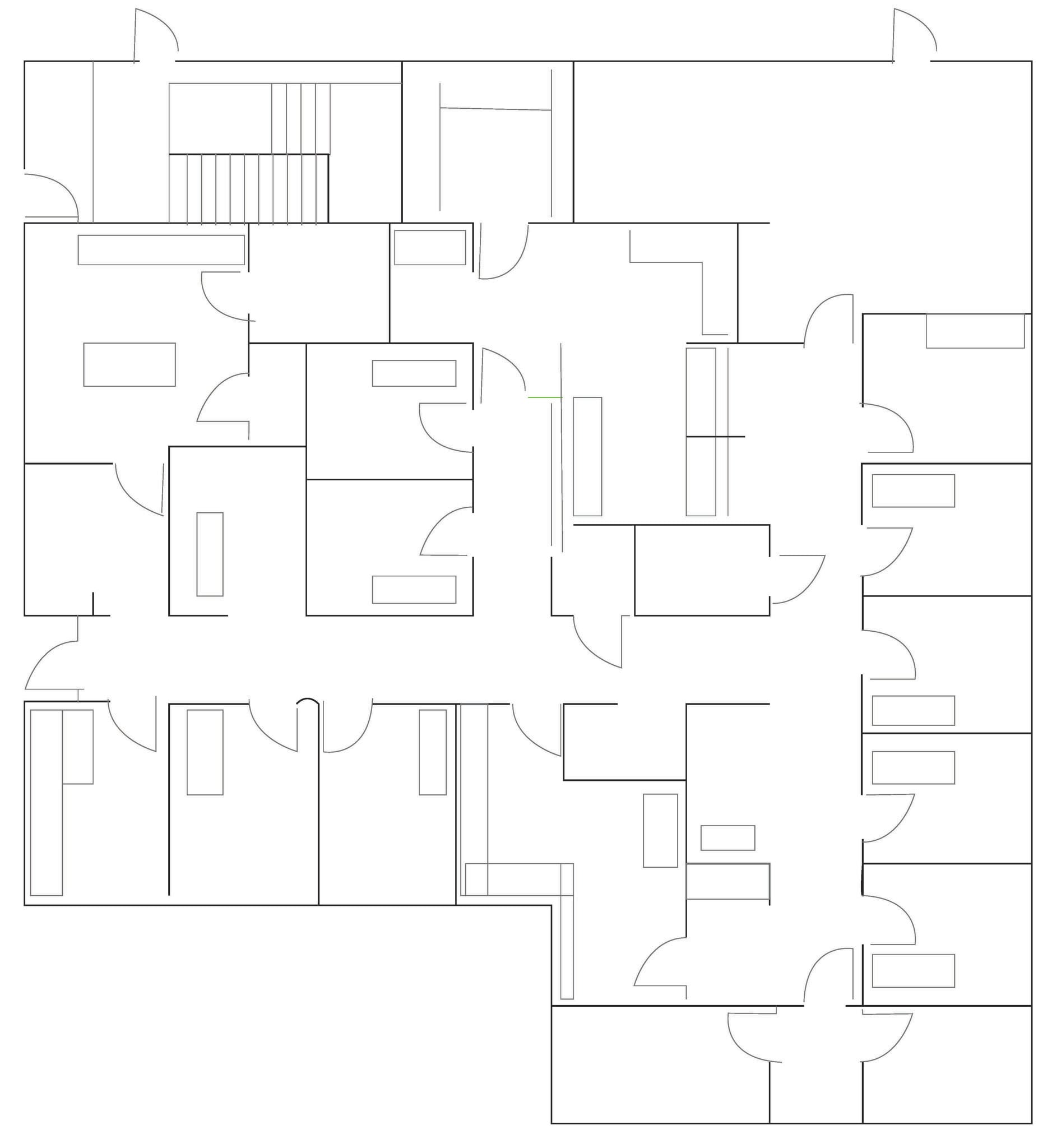 1002 N Church St, Greensboro, NC à louer Plan d’étage– Image 1 sur 1