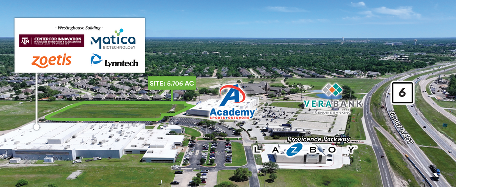 00 Earl Rudder Freeway, College Station, TX à vendre - Aérien – Image 3 sur 7