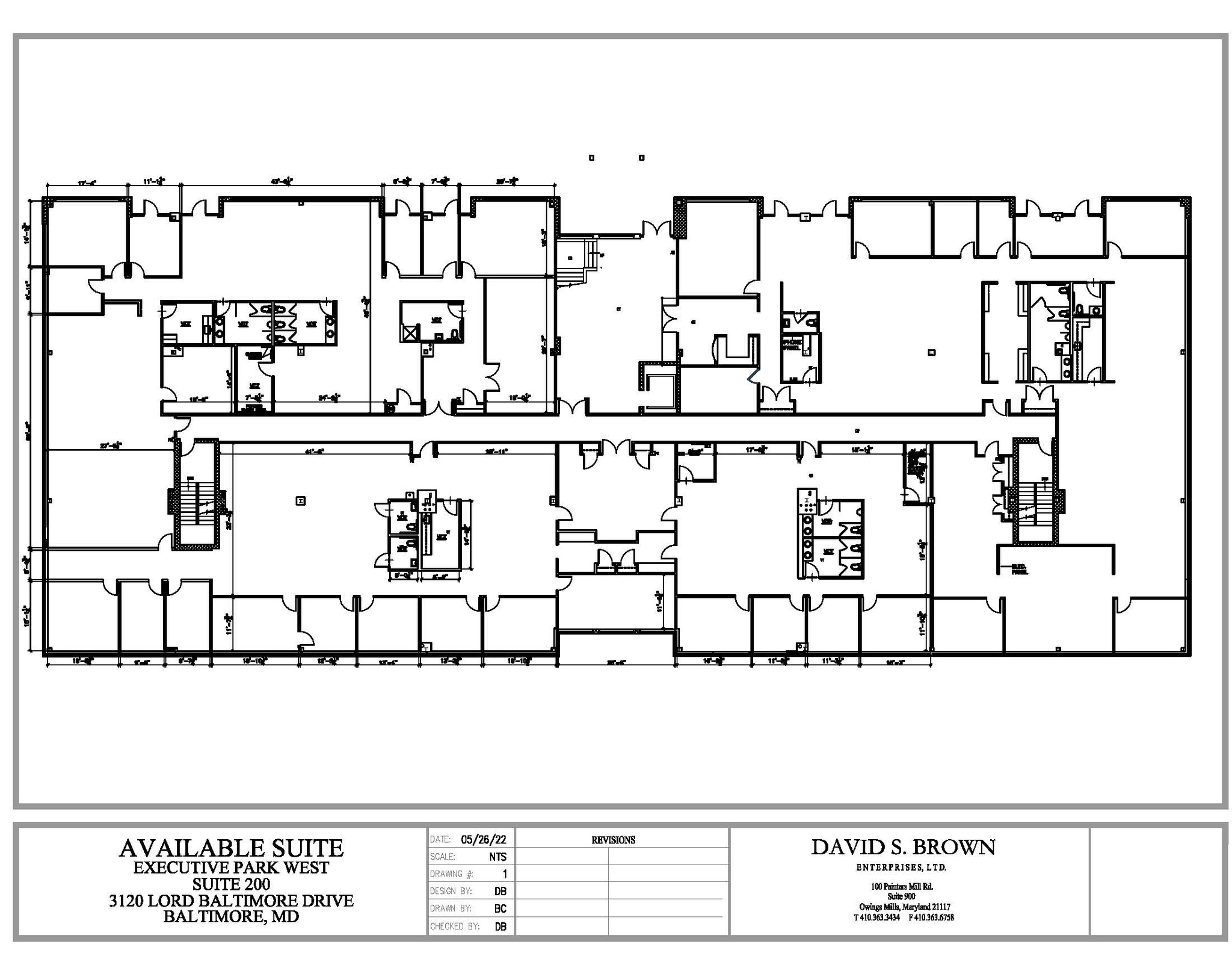 3100 Lord Baltimore Dr, Windsor Mill, MD à louer Plan d’étage– Image 1 sur 1