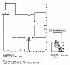 3681 S Green Rd, Beachwood, OH à louer Plan d’étage– Image 2 sur 2