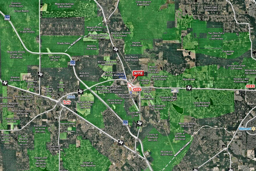 SWC of SPUR 149 at FM 1488 Rd, Magnolia, TX à louer - Photo de l’immeuble – Image 1 sur 3