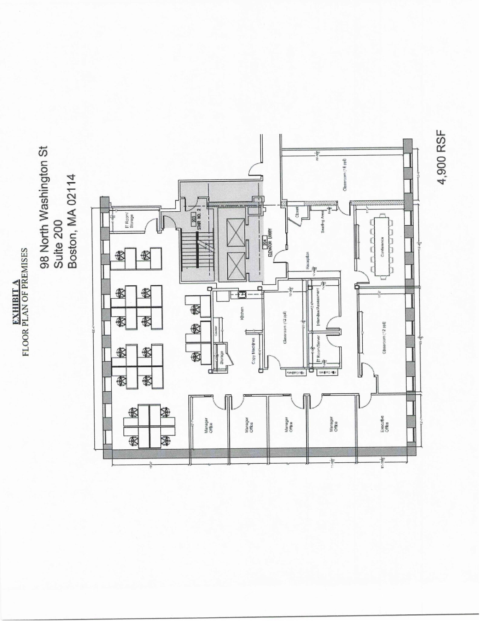 98 N Washington St, Boston, MA à louer Plan de site– Image 1 sur 1